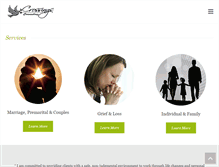 Tablet Screenshot of crossingscounseling.net
